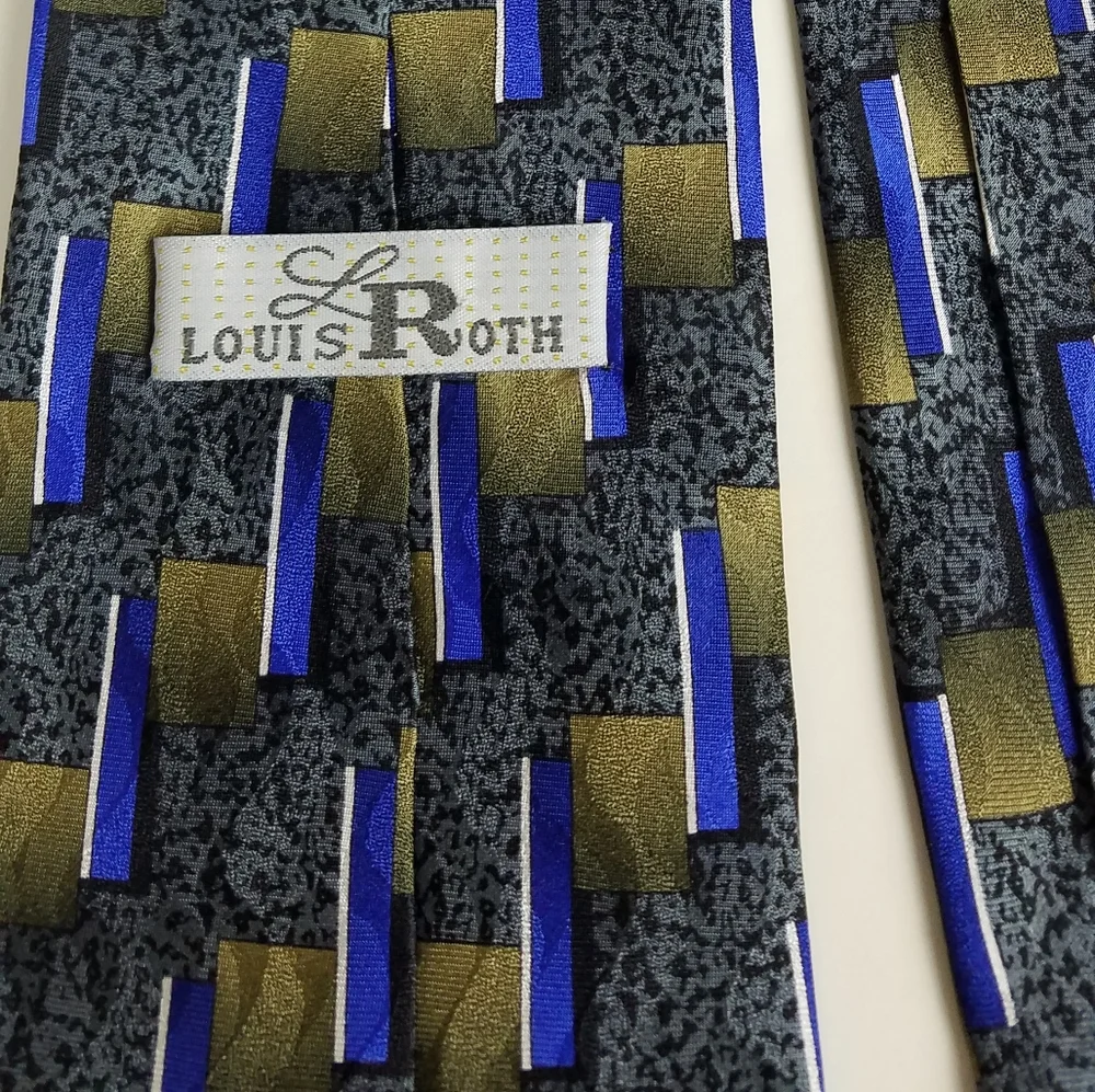 Louis Roth 100% Silk Tie - Picture 1 of 5